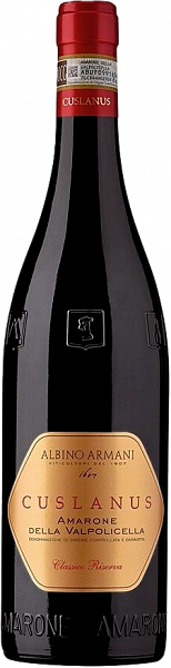 Вино Cuslanus Amarone della Valpolicella DOCG Classico Albino Armani, 0.75 л