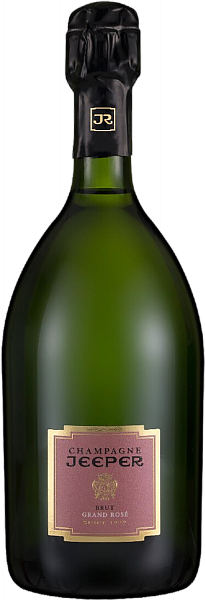 Шампанское Champagne Jeeper Grand Rose Brut Champagne AOC, 0.75 л