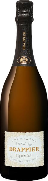 Шампанское Drappier Trop M'en Faut! Zero Dosage Champagne AOC, 0.75 л в Тюмени