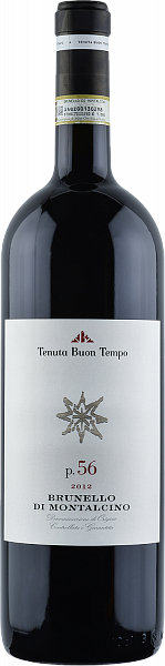 Вино P.56 Brunello di Montalcino DOCG Tenuta Buon Tempo, 0.75 л