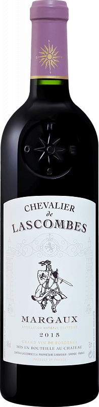 Вино Шевалье Де Ласкомб Марго AOC 2015 0.75л