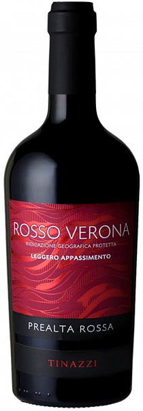 Вино Prealta Rossa Rosso Verona IGT Tinazzi, 0.75 л