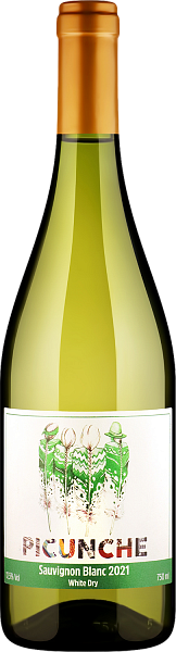 Вино Picunche Sauvignon Blanc Central Valle DO, 0.75 л