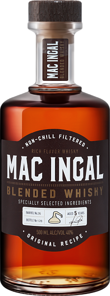 Mac Ingal Blended Whisky 5 y.o., 0.5 л