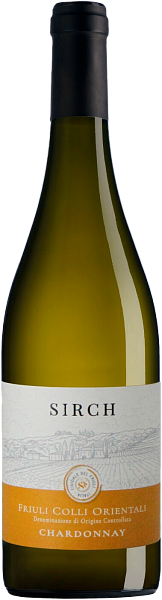 Вино Sirch Chardonnay Friuli Colli Orientali DOC, 0.75 л
