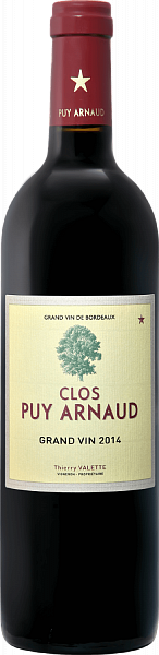 Clos Puy Arnaud Castillon Côtes De Bordeaux AOC, 0.75л