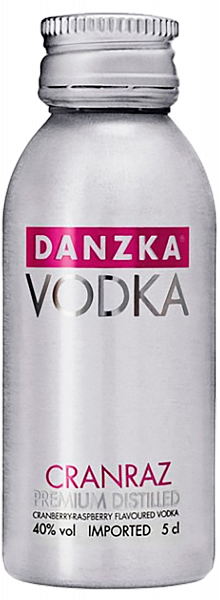 Водка Danzka Cranraz, 0.05 л