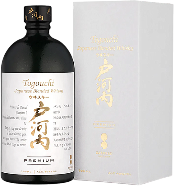 Виски Togouchi Premium Blended Japanese Whisky (gift box), 0.7 л