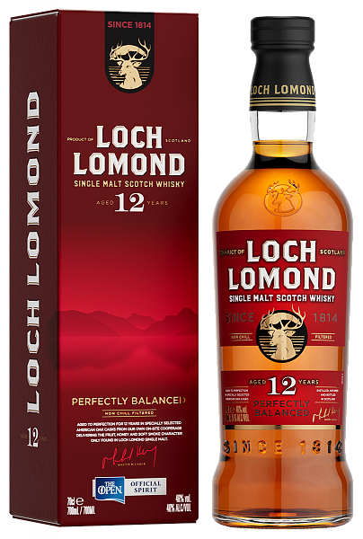 Loch Lomond Single Malt 12 y.o. Scotch Whisky (gift box), 0.7 л