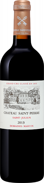 Вино Chateau Saint-Pierre Saint-Julien AOC, 0.75 л