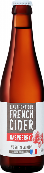 L'Authentique French Cider Raspberry, 0.33 л