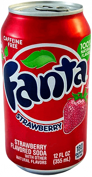 Fanta Strawberry, 0.355 л