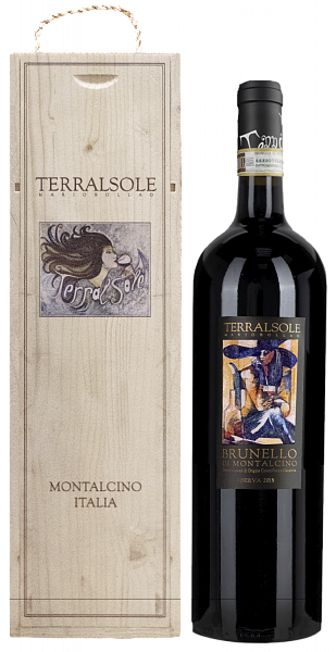Вино Brunello di Montalcino DOCG Riserva 2015 Terralsole, 3 л