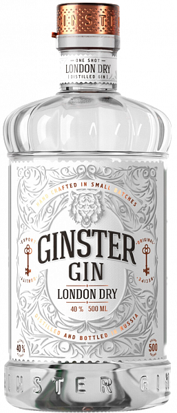 Джин Ginster London Dry Gin, 0.5 л