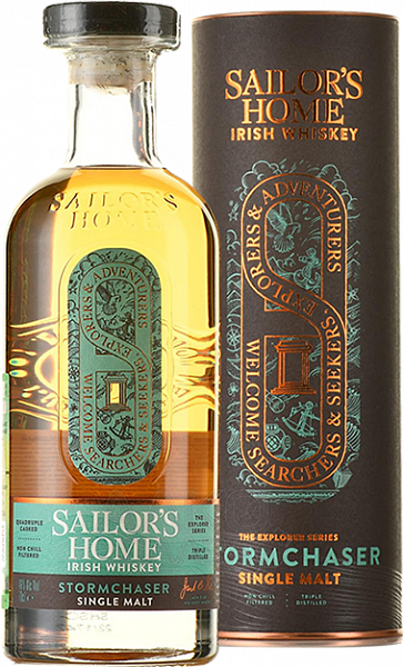 Виски Sailor’s Home Stormchaser Single Maly Irish Whiskey (gift box), 0.7 л