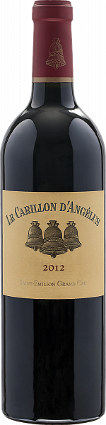 Вино Le Carillon de l'Angelus Saint-Emilion Grand Cru АОС Chateau Angelus, 0.375 л