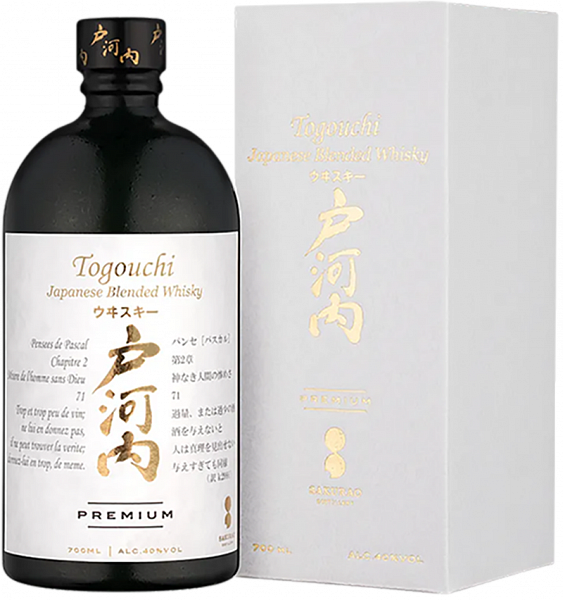 Togouchi Premium Blended Japanese Whisky (gift box) , 0.7 л
