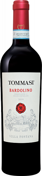 Вино Villa Fontana Bardolino DOC Tommasi, 0.75 л