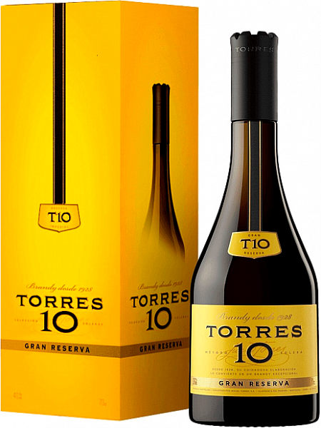 Torres 10 Gran Reserva (gift box), 0.7 л