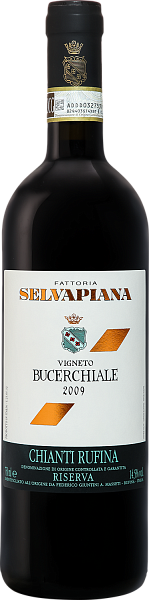 Вино Vigneto Bucerchiale Chianti DOCG Rufina Riserva Fattoria Selvapiana, 0.75 л