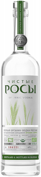 Vodka Chisti Rosi , 1.5 л