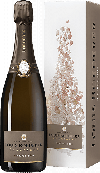 Шампанское Vintage Brut Champagne AOC Louis Roederer (gift box), 0.75 л