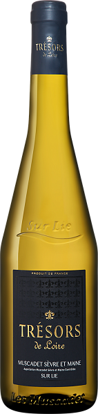 Вино Tresors de Loire Muscadet Sevre et Maine АОС Sur Lie Joseph Verdier, 0.75 л в Тюмени