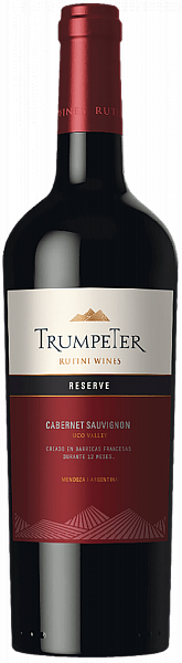 Trumpeter Rutini Wines Cabernet Sauvignon Reserve Uco Valley Bodega la Rural, 0.75 л