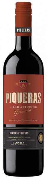 Вино Piqueras High Altitud Garnacha Almansa DO, 0.75 л