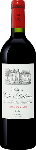 Вино Chateau Cote De Baleau Saint-Emilion Grand Cru AOC , 0.75 л