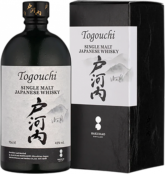 Виски Togouchi Single Malt Japanese Whisky (gift box) , 0.7 л