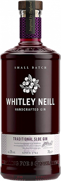 Whitley Neill Traditional Sloe Gin, 0.7 л