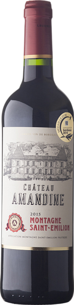 Вино Chateau Amandine Montagne Saint-Emilion AOC, 0.75 л в Ярославле