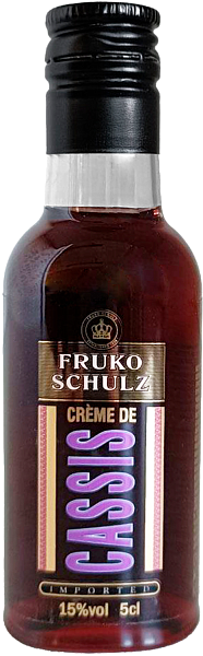 Ликёр Fruko Schulz Crème de Cassis, 0.05 л