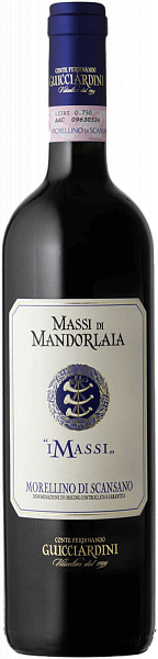 Вино Massi di Mandorlaia I Massi Morellino di Scansano DOCG Guicciardini Strozzi, 0.75 л