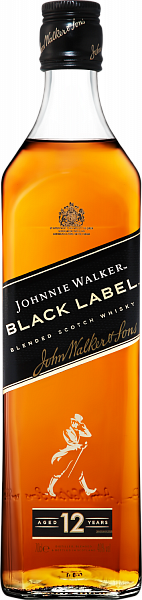 Johnnie Walker Black Label Blended Scotch Whisky, 0.7 л