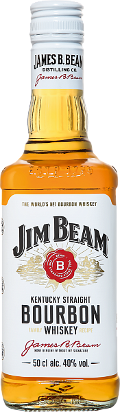 Виски Jim Beam Kentucky Straight Bourbon Whiskey, 0.5 л