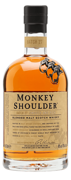 Monkey Shoulder Blended Malt Scotch Whisky, 0.7 л