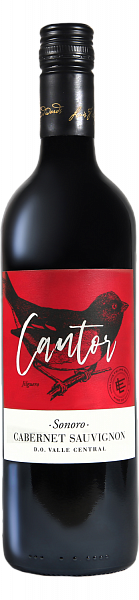 Чилийское вино Cantor Sonoro Cabernet Sauvignon Central Valley DO Luis Felipe Edwards, 0.75 л