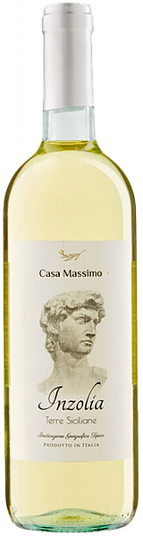 Вино Casa Massimo Inzolia Terre Siciliane IGT , 0.75 л