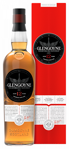 Glengoyne Highland Single Malt Scotch Whisky 12 y.o. (gift box), 0.7 л