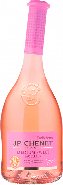 Вино J. P. Chenet Delicious Medium Sweet Rose Pays d'Oc IGP, 0.75 л