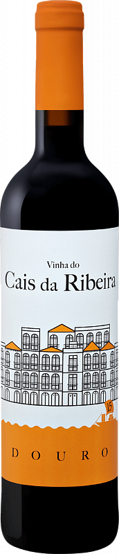 Вино Каис Да Рибейра Тинто Дору DOC Барау Де Вилар - Виньюш 2018 0.75 л