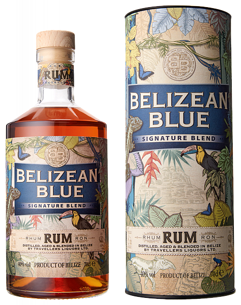 Ром Belizean Blue Signature Blend (gift box), 0.7 л