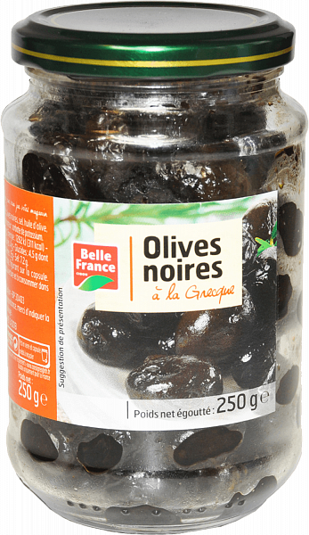 Black Olives "a la grecque" Belle France