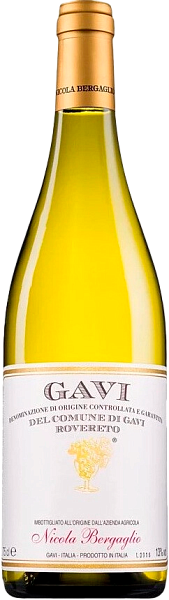 Вино Nicola Bergaglio Gavi del Comune di Gavi DOCG Rovereto, 0.75 л