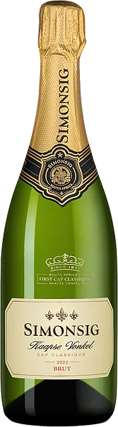 Игристое вино Kaapse Vonkel Brut Simonsig, 0.75 л в Рязани