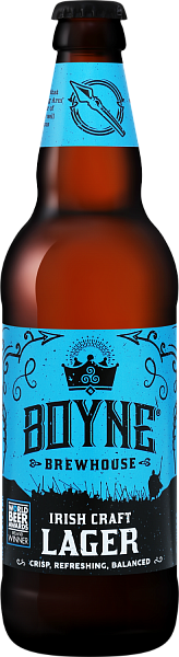Пиво Boyne Irish Craft Lager, 0.5 л