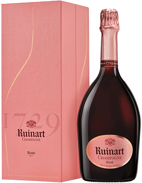 Шампанское Ruinart Rose Champagne AOC (gift box), 0.75 л