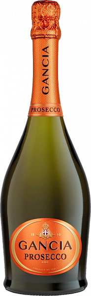 Итальянское игристое вино Gancia Dry Prosecco DOC , 0.75 л